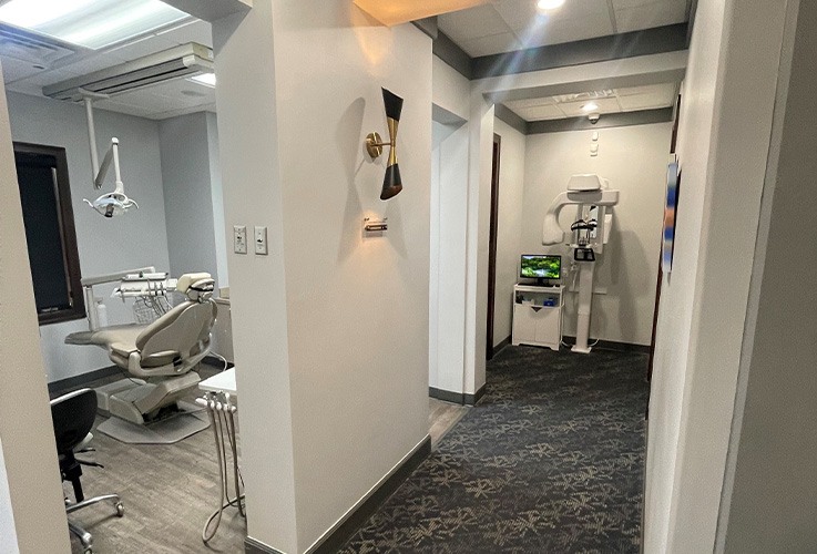 Dental exam room